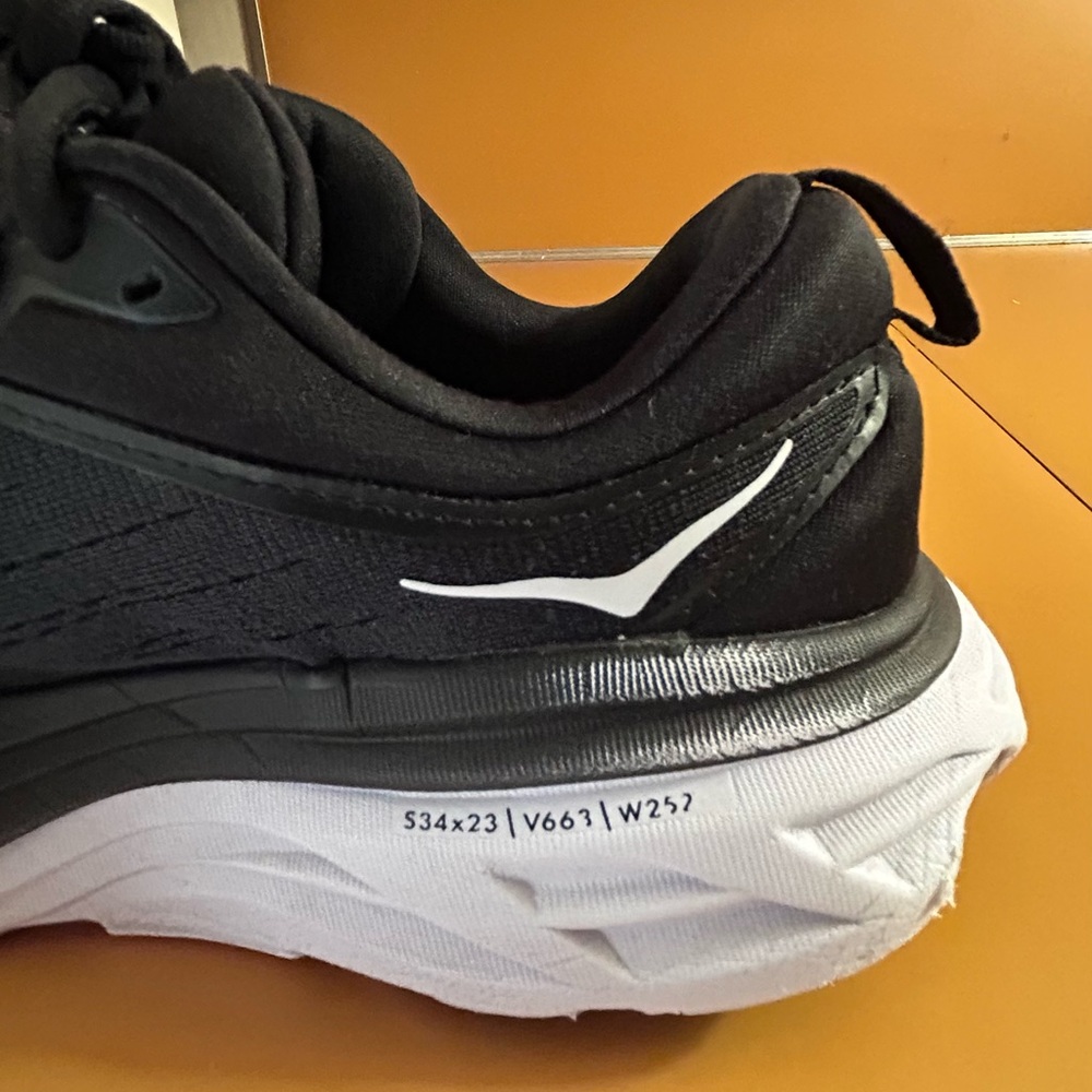 Hoka Black and White Women's Sneakers - Picture 4 of 14